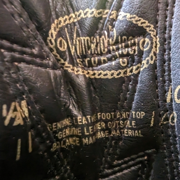 Vittorio Ricci brown cowboy boots sz 7.5 - Picture 8 of 9